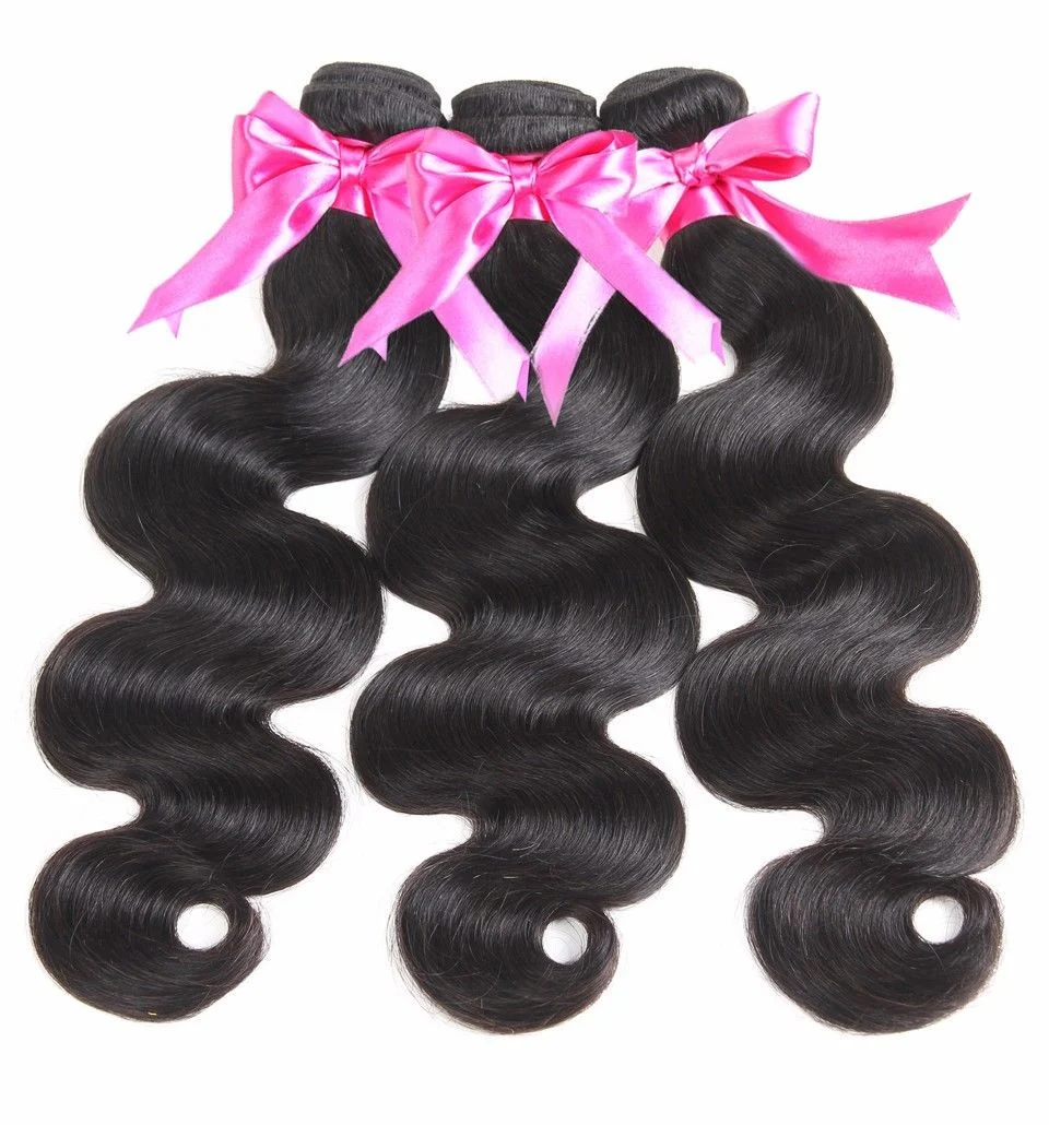 Indian Bodywave Virgin Natural Remy Human Hair Weft