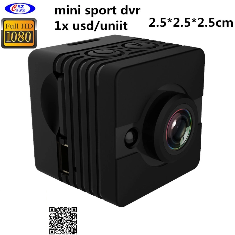 (AVP008SQ12) Sport Mini DVR Full HD Multi Functions Waterproof Video Camera Recorder