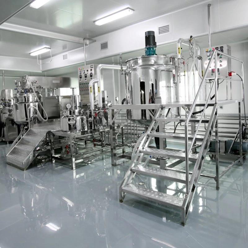 Quality Goods Stainless Steel Mixing Tanks Liquid Mixer Machine Factory Detergent Liquid Soap Production Line