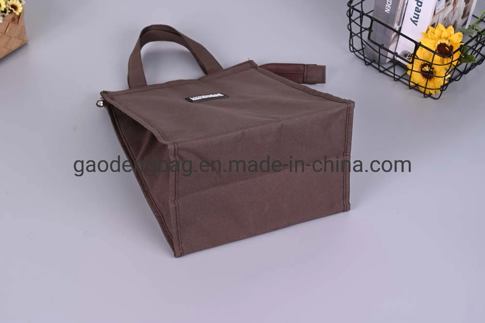 China Supplier Portable Insulated Picnic Box Cooler Bag Bento Bag