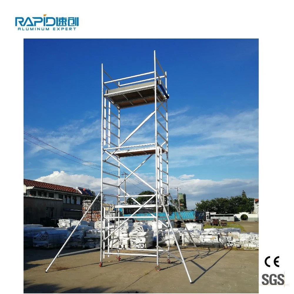 Aluminum Plank Construction System Frame Mobile Steps Shoring Suspended Scaffold