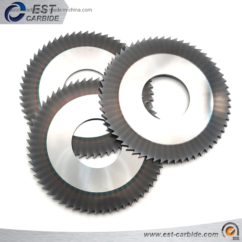 Full Carbide Circular Saw Blade for Aluminum Alloy, Titanium Alloy & Steel Cutting