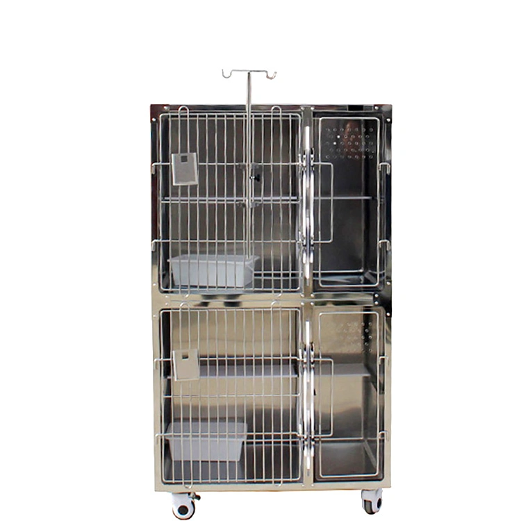 High Quality Stainless Steel Cat Breeding Cages Veterinary Equipment