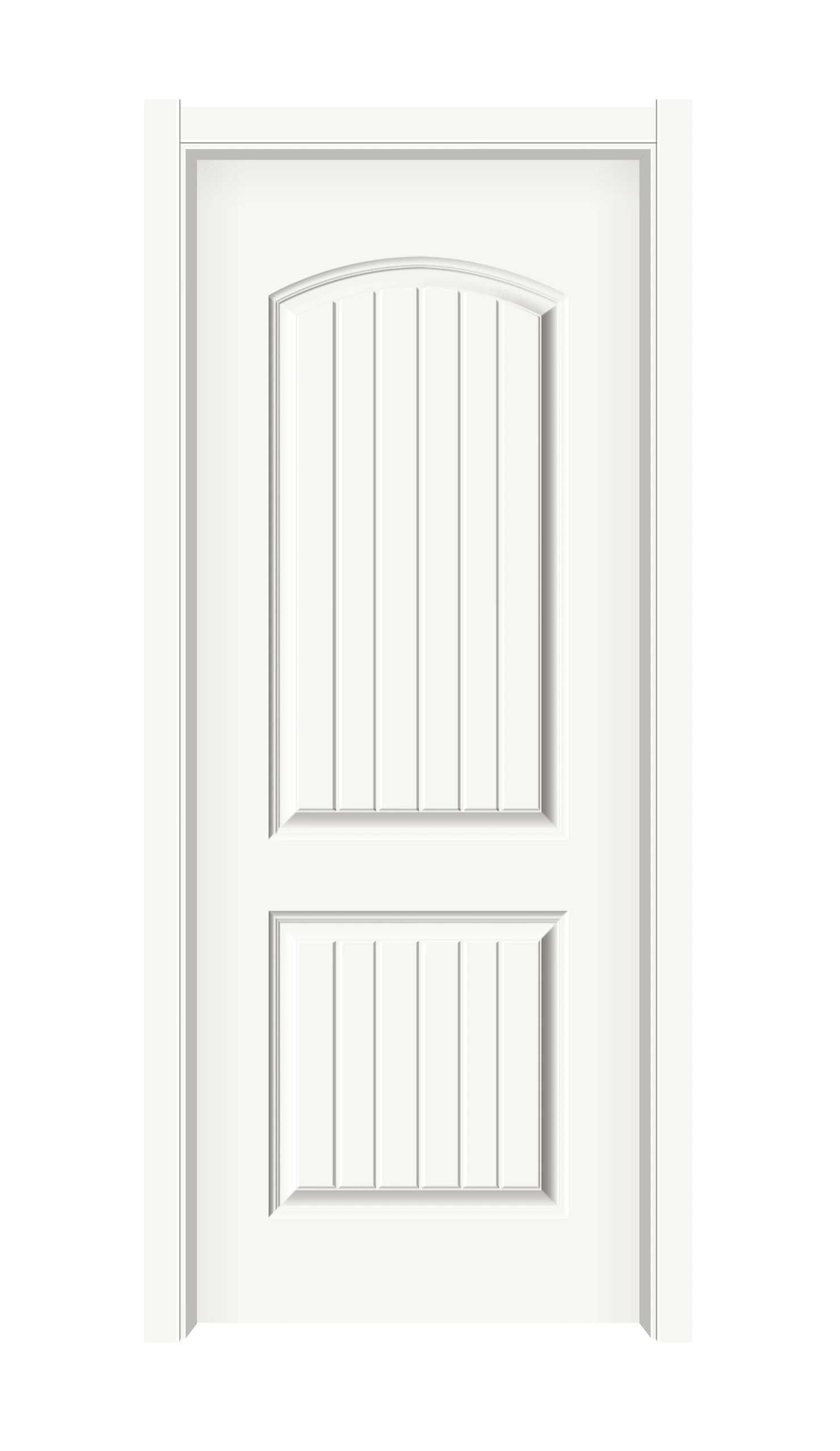 2 Panel Interior Door Skin Panel White Primer Home Building Materials