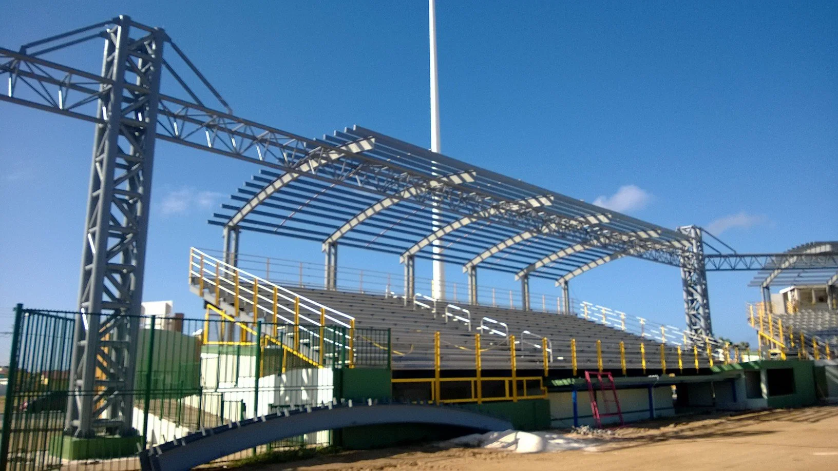 Aruba Stadium with Factory Prefabricated Steel Structure Design