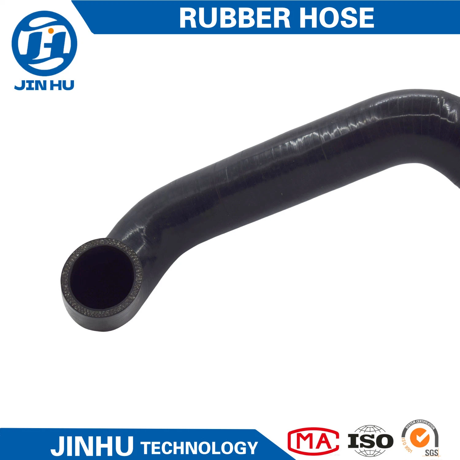 Jinhu Hot Custom High Pressure Resistant LPG Welding PVC Rubber Gas Hose Pipe Natural Fuel Line Flexible Air Hose