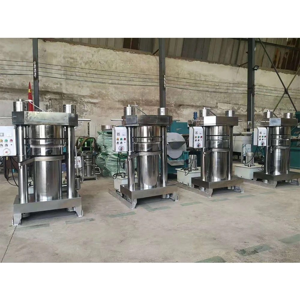 Newest Large Capacity Cold Press Sesame Hydraulic Oil Press Machine Price