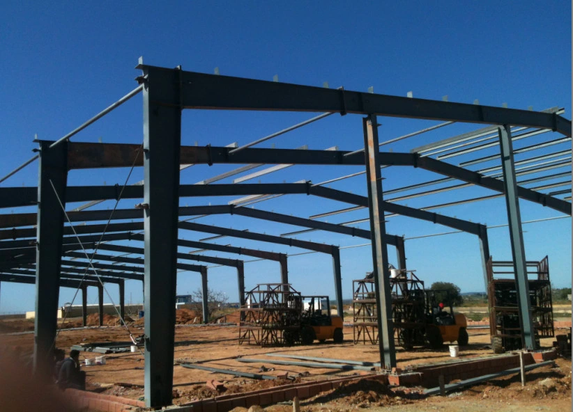 Prefabricated Steel Structure Workshop Building with High quality/High cost performance 