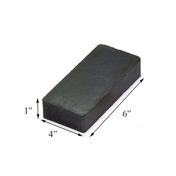 Professional Made Y25 Curved Ferrite Magnets for Electric Drive Motors