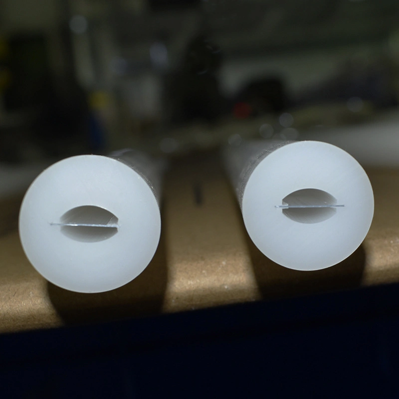 D22 Nueva funda de silicona flexible circular luminosa de 360 grados para 8mm/10mm Manga de luz de neón de doble cara