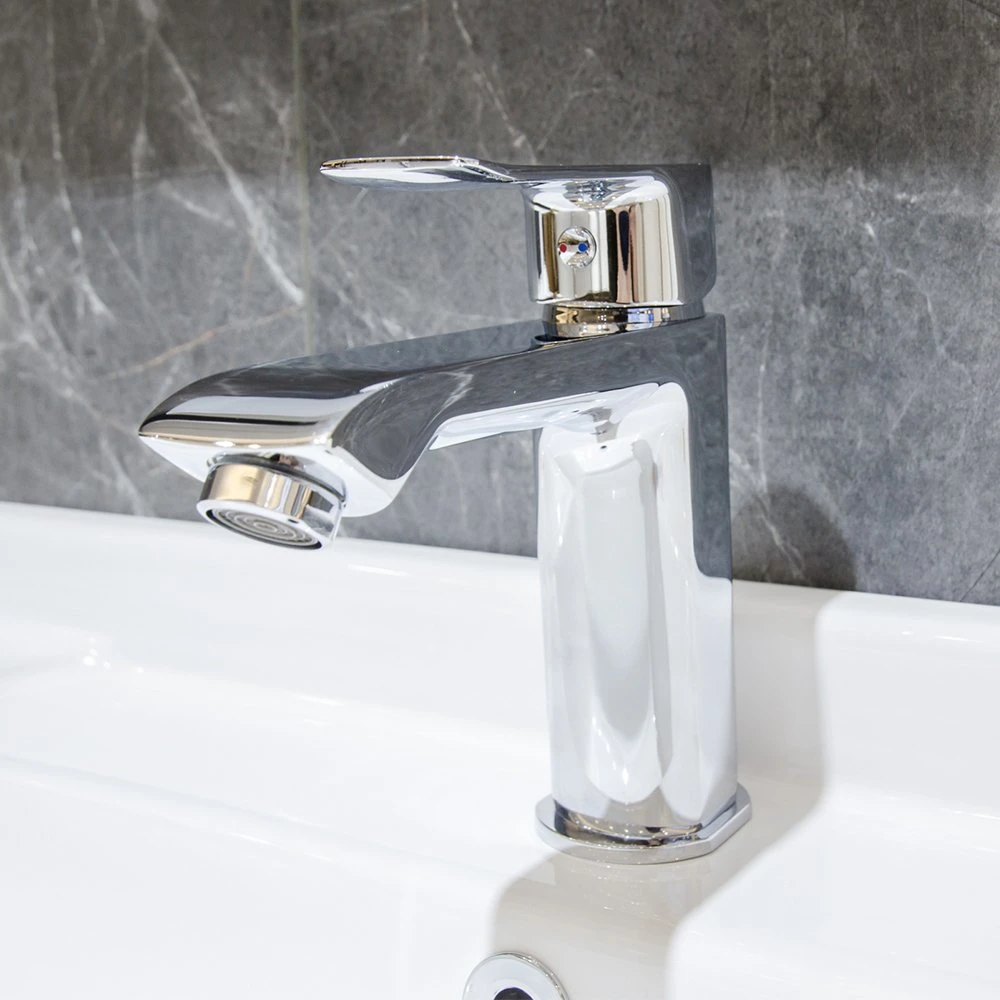 Chrome Color Hot and Cold Bathroom Basin Mixer Faucet Wholesale/Supplier