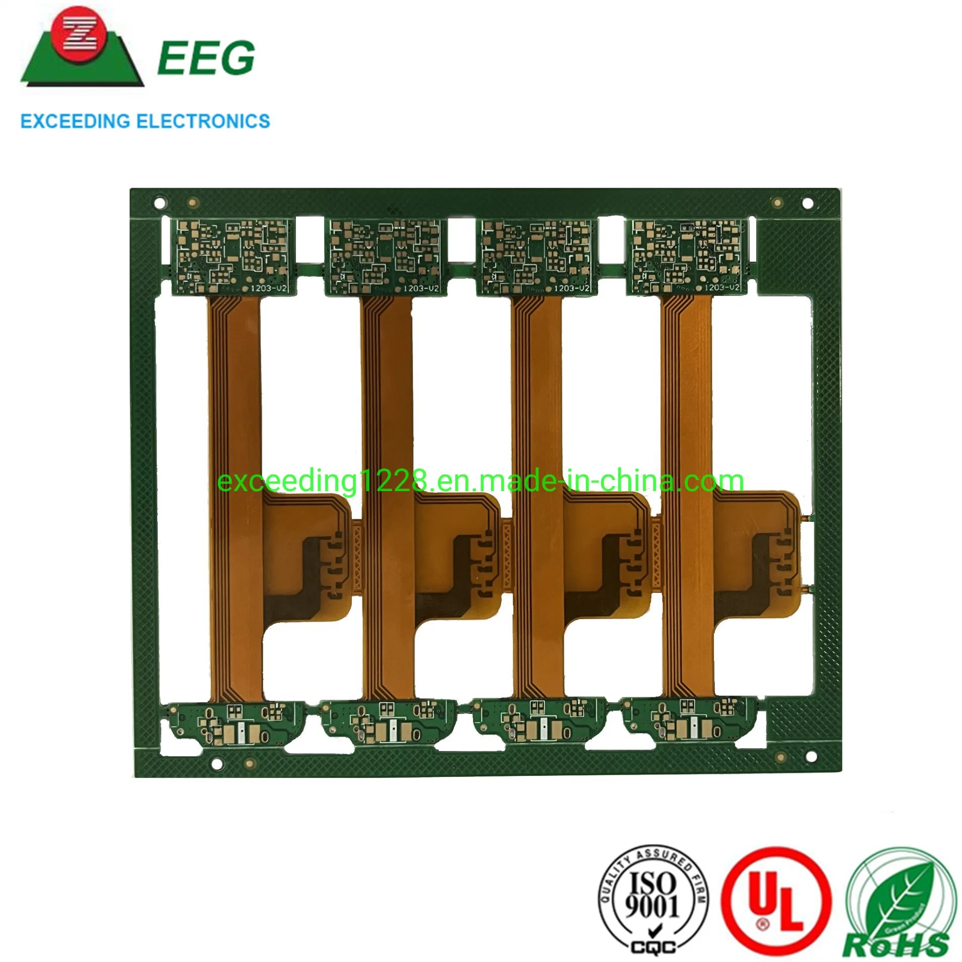 Para cable de producto/teléfono de alta tecnología FPC rígido Flex PCB