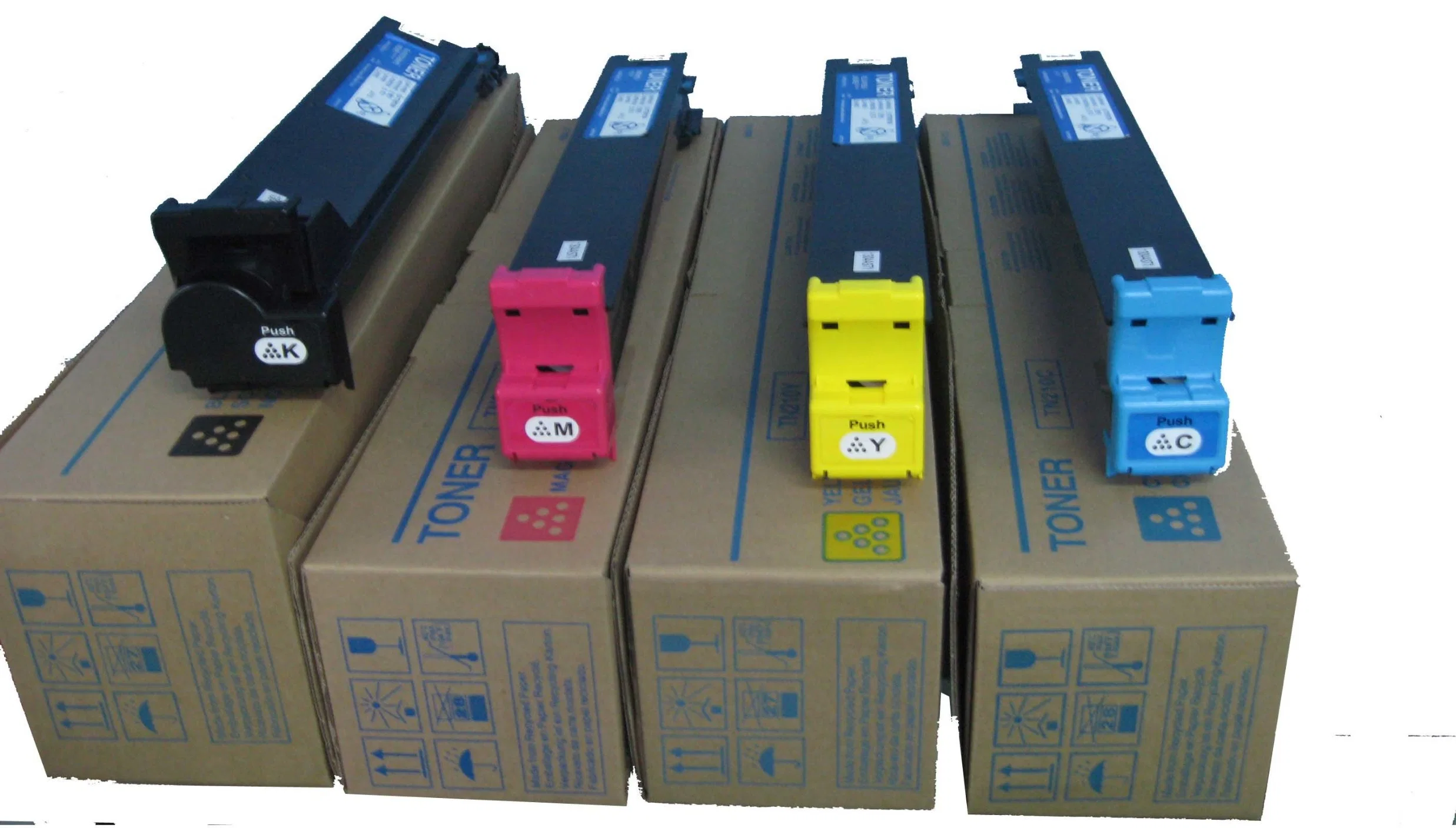 Copier Toner Tn210 Color Toner Cartridge for Konica Minolta C250/250p/252