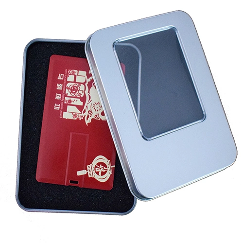 Lecteur Flash USB de carte plastique, de promotion Card USB