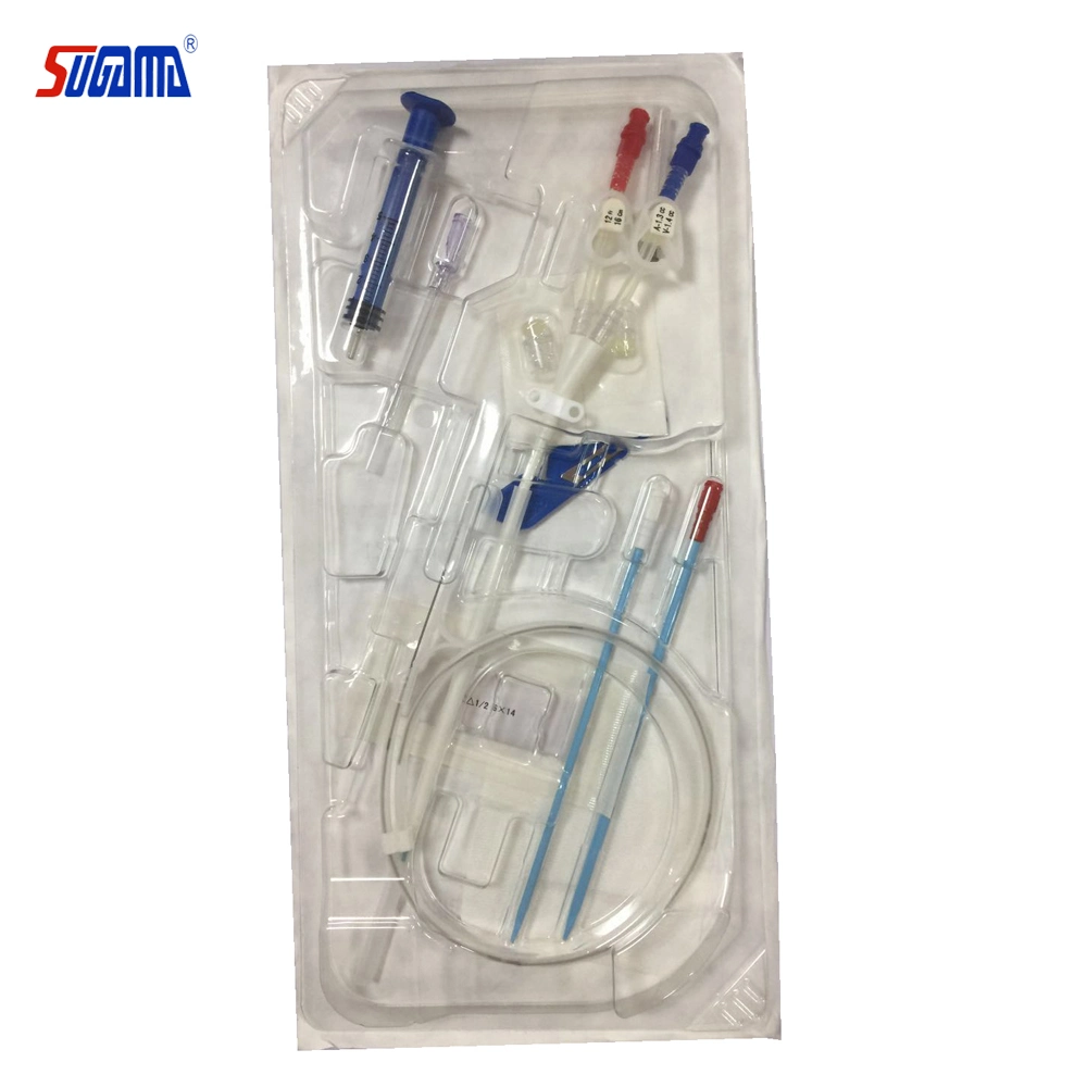 Disposable Pigtail Drainage Catheter Kit with Peritoneal Dialysis Catheter