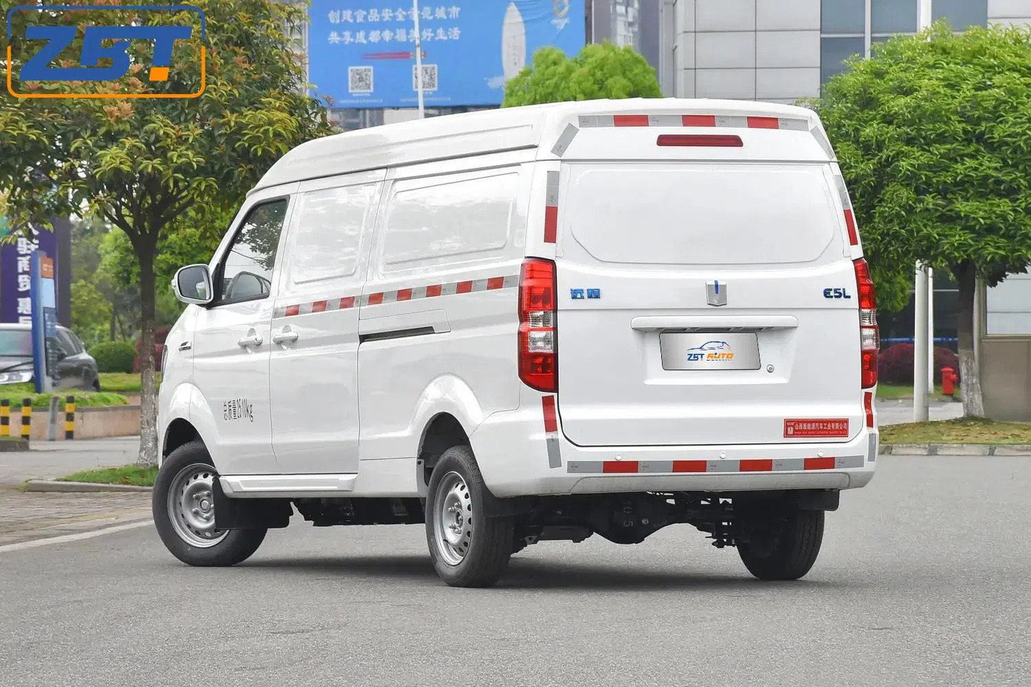 Electric Van Yuancheng E5l EV Car Practial Style Famous Cargo Used Car