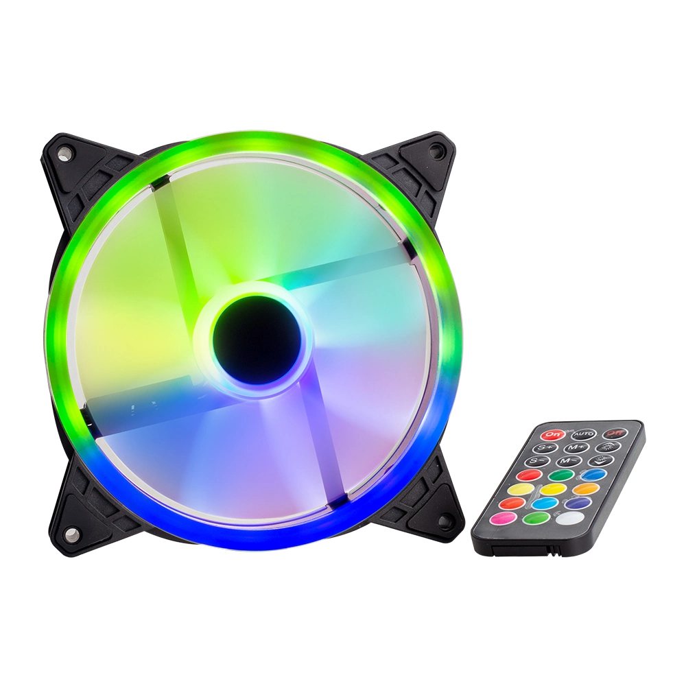 High-Performance 12volts 1200 Rpm Crystal RGB Case 140mm Quiet Argb Computer Cooling PC Fans