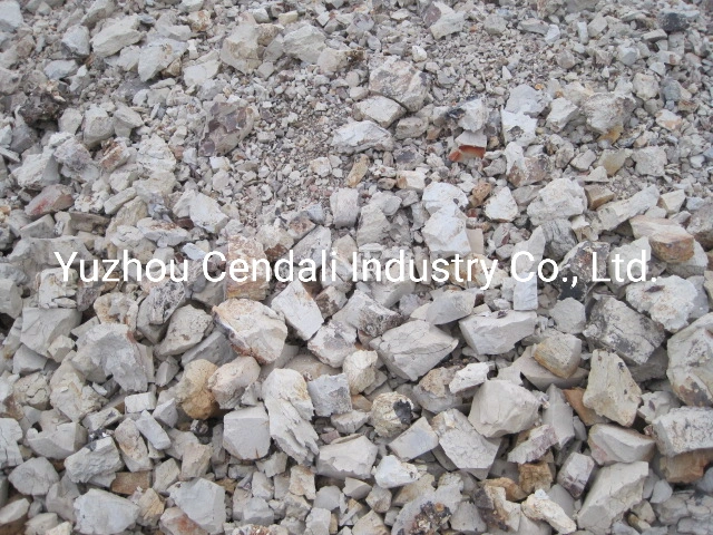 Low Iron Refractory Raw Material Flint Clay for Refractory Brick