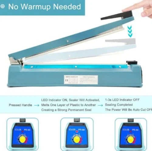 20cm Impulse Heat Sealer Packing Plastic Bag Magic Sealer Kitchen Tools