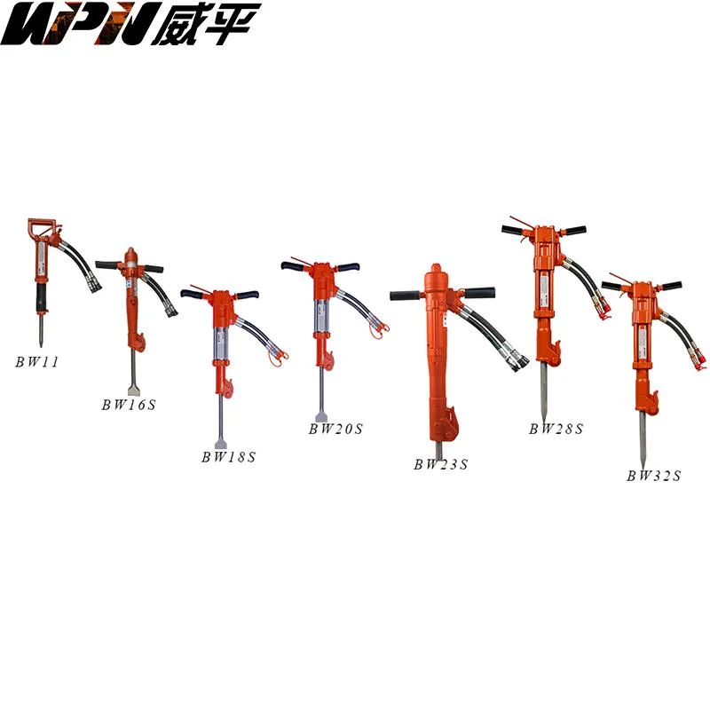 Handheld Hydraulic Hammers Hydraulic Rock Breaker Tools for Horizontal Breaking