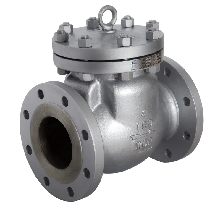 (H41Y-16C) 150lb Flanged Connection Swing Carbon Steel Valve Body Hard Seal Flanged Connection Lift Check Valve