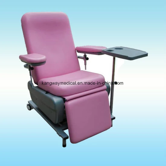 Elektrischer Medizinischer Infusionsstuhl Blutspende Stuhl, Der Dialysestuhl Neu Auflegt