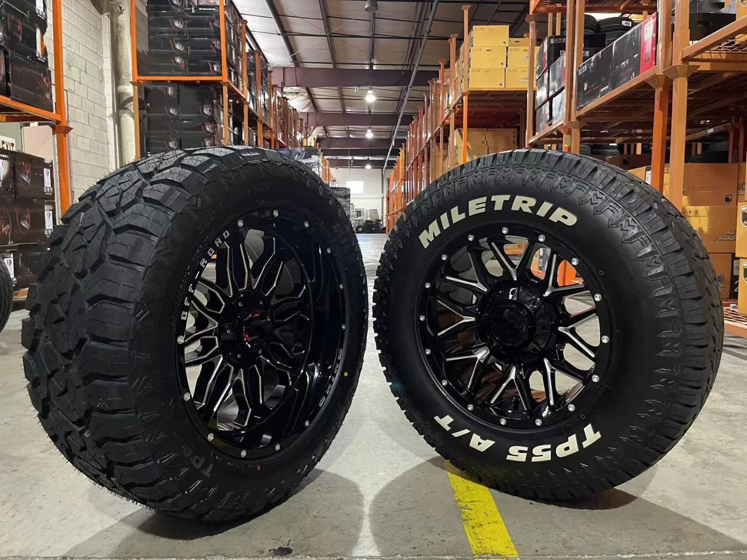 MILETRIP BRAND OFF ROAD 4X4 TIRE ALL TERRAIN R/T M/T LT235/85R16 120/116S 33*12.50R22LT 114Q LIGHT TRUCK PICK-UP FOR FORD Car Passenger Car with discount Tyres