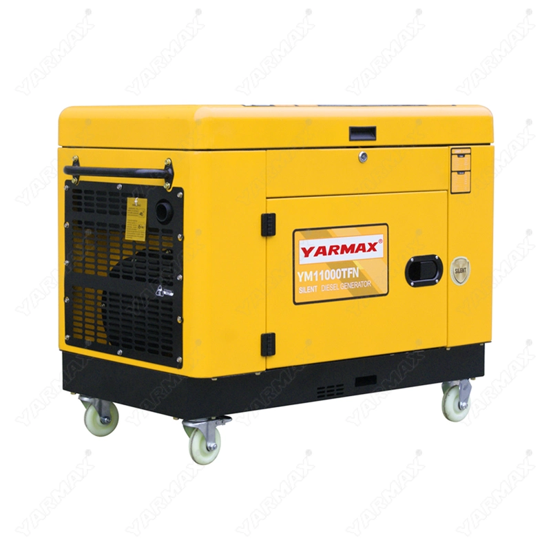 8kw Yarmax Flip Type Silent Diesel Generator Tfn Series Soundproofing Genset