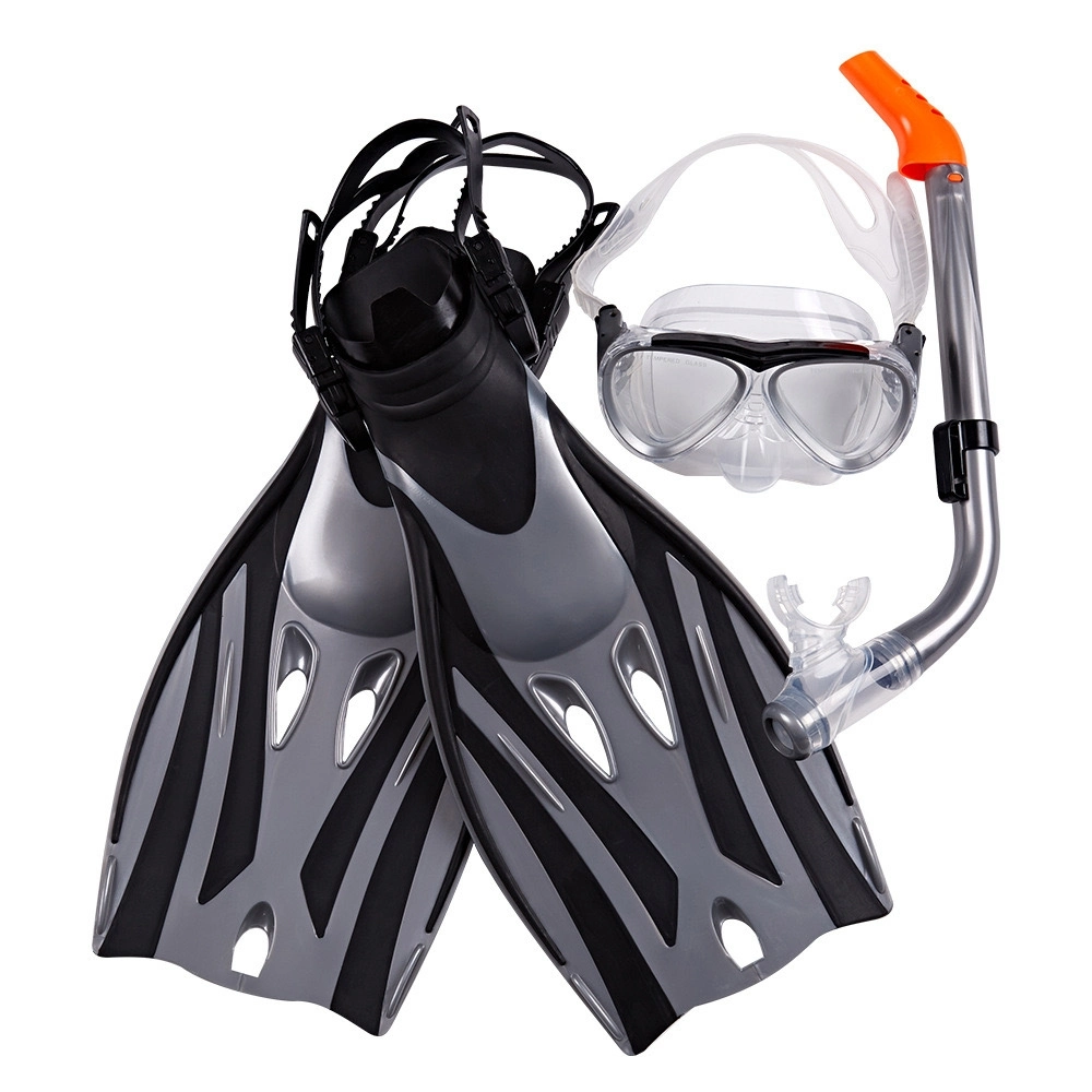 Kinder Schnorchel Set Junior Schnorchel Gear Schnorchel Set Silikon Scuba Taucherbrille für Tauchtraining für Jungen und Mädchen Bl23475