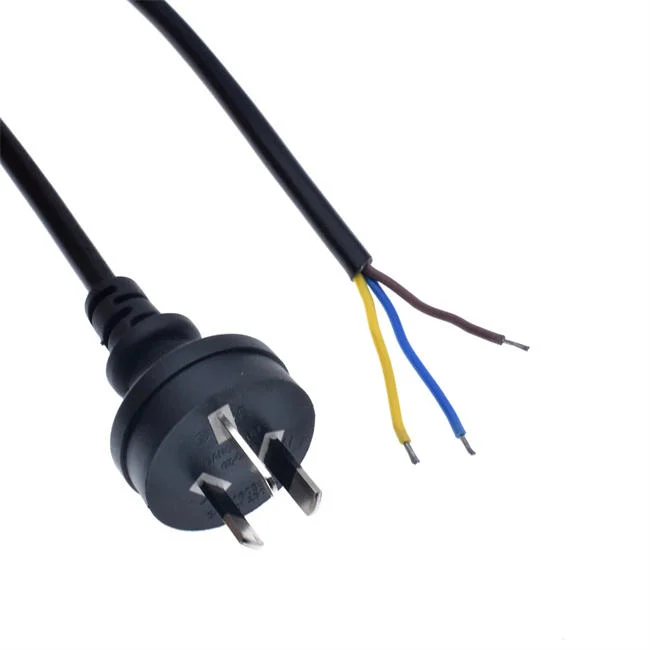 Australia Rubber Power Cable 3 Pin Power Cord for Electrical Appliance