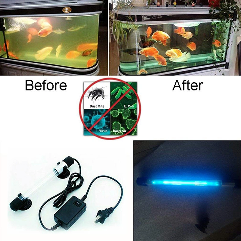 Submersible 30W UV Pond Clarifier Sterilizer Light for Aquatic Animals