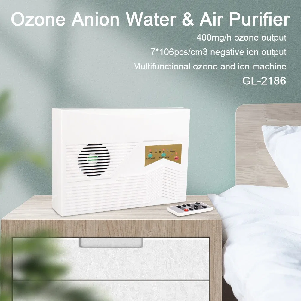 Certificate Home Ozone Water and Air Purifier Ozone Vegetable and Food Sterilizer