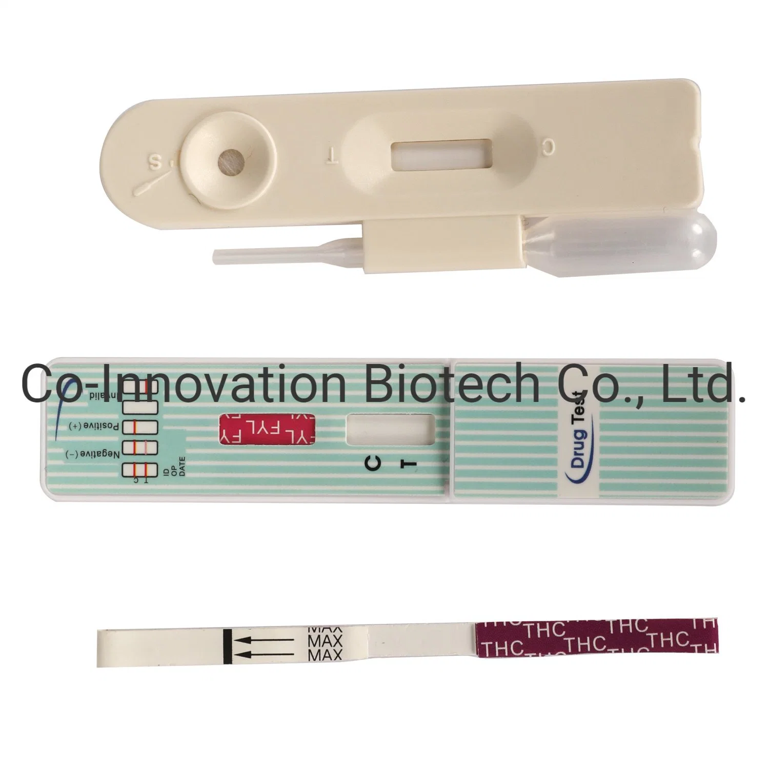 Testkits für den Drogenmissbrauch Streifen/Kassette/DIP-Karte mit FDA