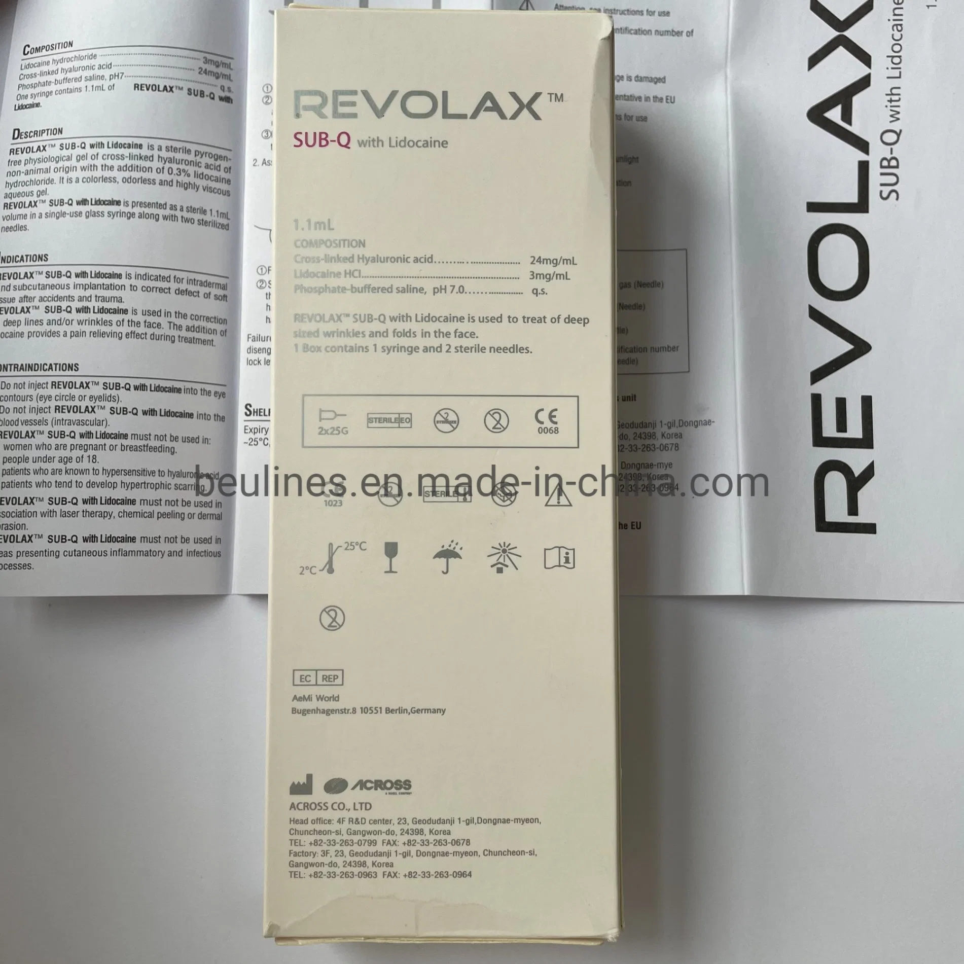 Voluma Filler Monophasic Filler Belotero Filler Monophase Dermal Filler Hyaluronic Acid Filler