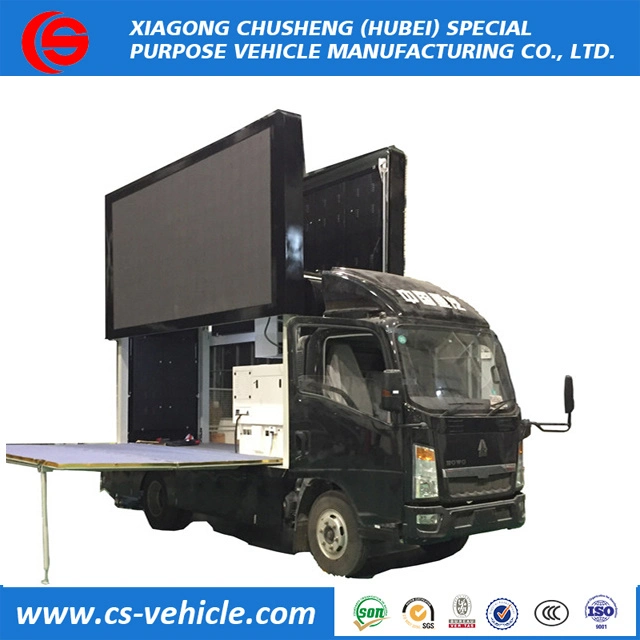 China Suppliers P6 HOWO Digital LED Billboard Truck