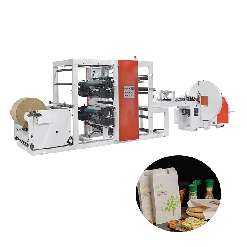 Paper Bag Machine Kraft Paper Food Bag Making Machine