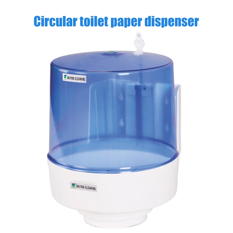 Circular grande tubo de rollo de papel higiénico dispensador de tejido cartones