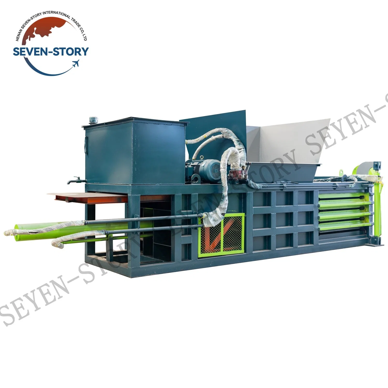 Waste Treatment Machinery Plastic Baling Paper Press Machine