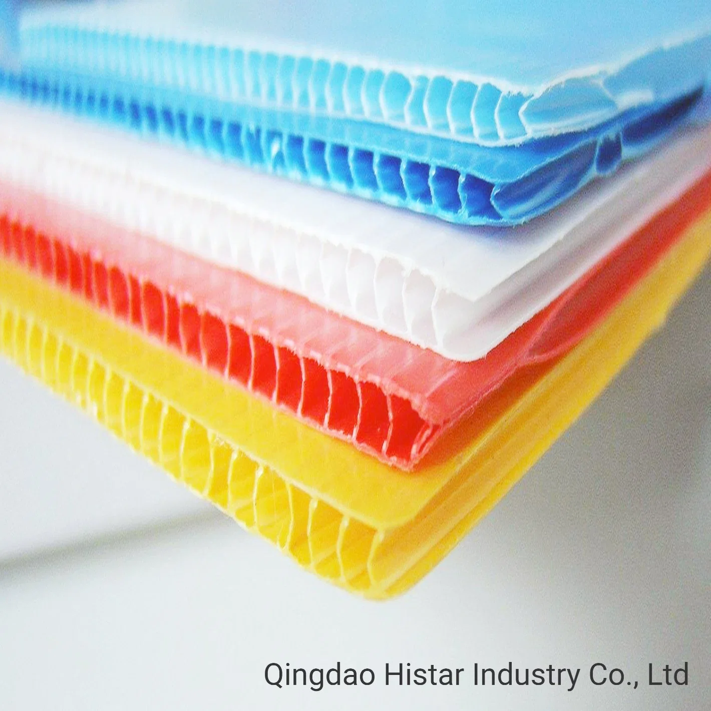 Pacote de impressão Coreflute Folha de polipropileno em cartão de policarbonato ondulado em plástico PP