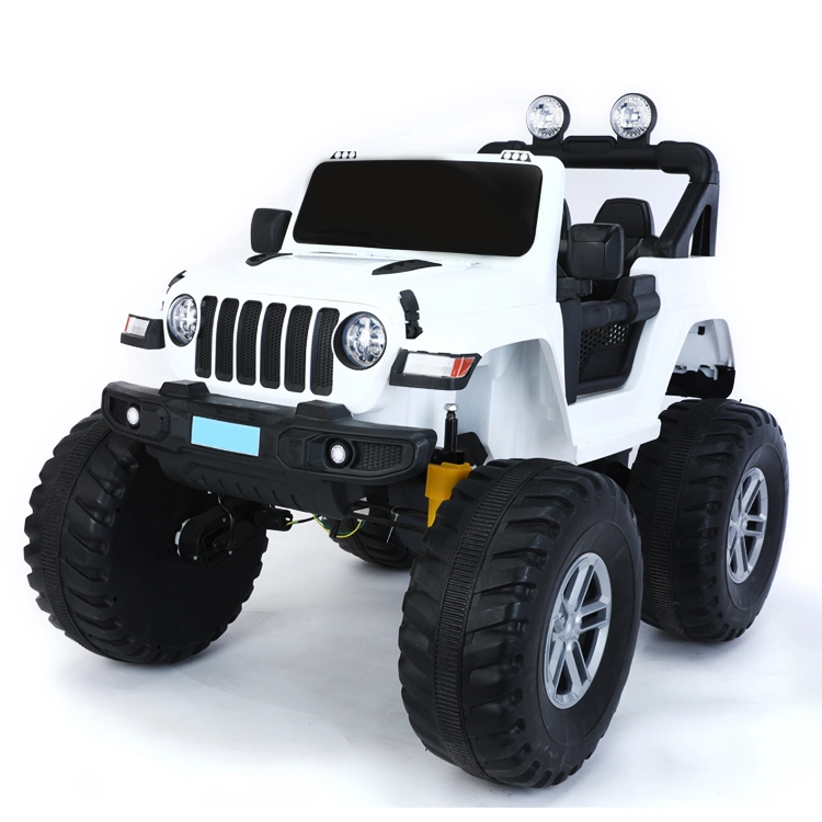 High quality/High cost performance  Double Doors Four-Wheel Suspension off-Road Tires Electric Cars for Kids 2.4G R/C Battery Baby Ride on Cars