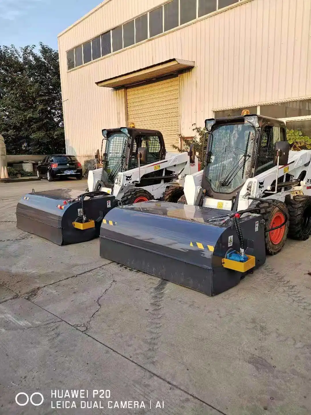 Brand New Skid Loader Hopper Sweeper Attachment with Best Price