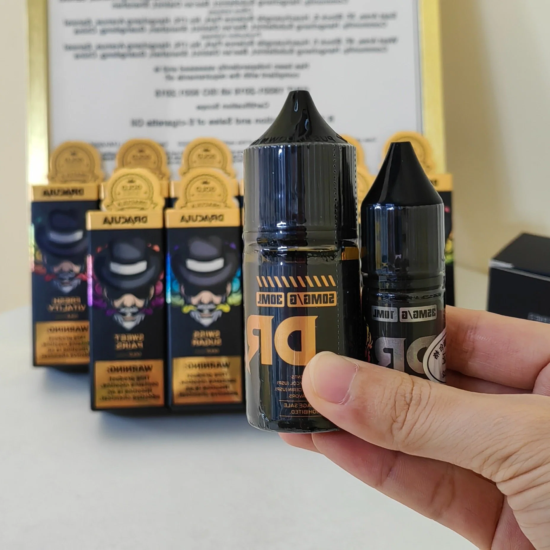 Dracula Series Electronic Cigarette Liquid, Smoke Oil, E-Juice for Vape Pen Wholesale Vapor Juice Oil Vape Juice Disposable Pod, Nic Salt, Vape Juicyy