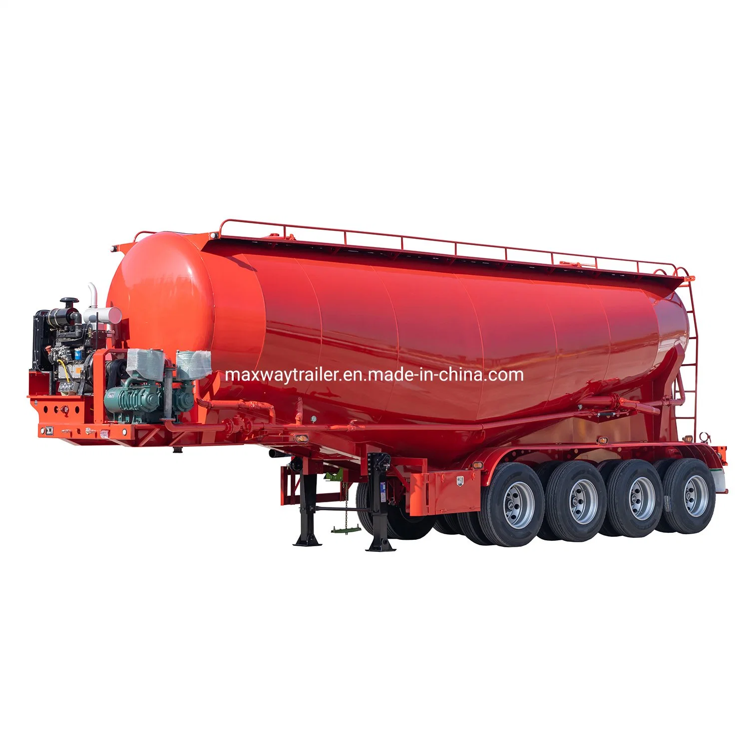 Bulk Grain Trailer Bulk Powder Tankers Bulk Cement Trailer for Sale