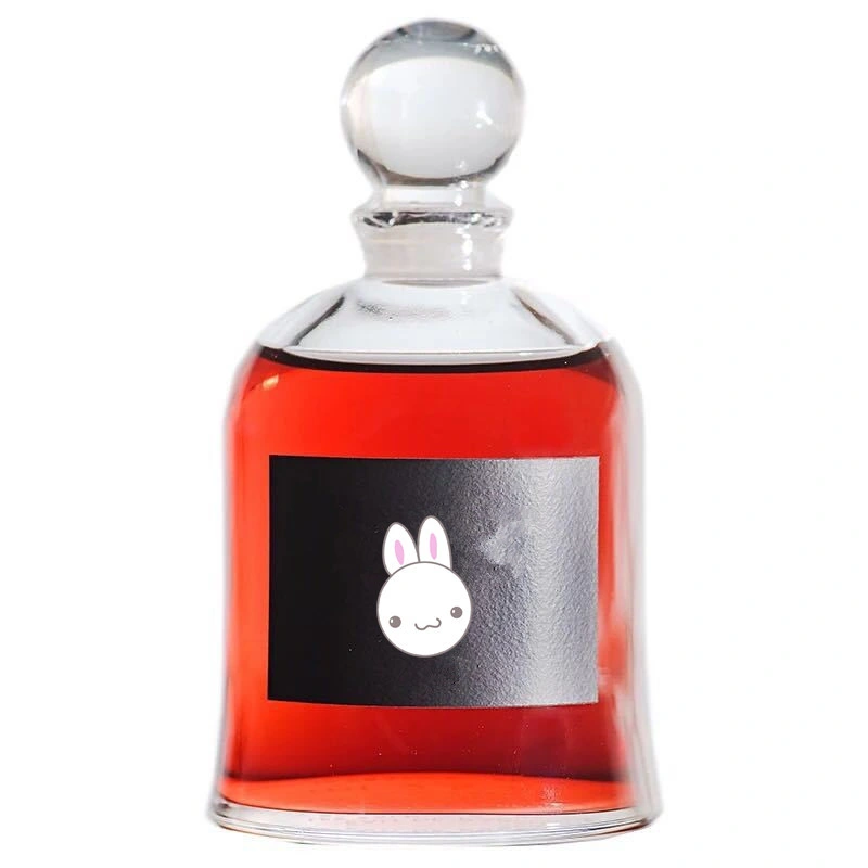 Bouteille de parfum 75ml Ensemble de bille de verre en forme de cloche bouteille de parfum