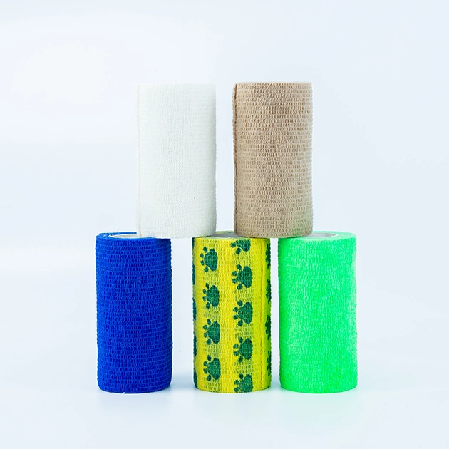 High Elastic Tubular Bandage Gauze Bandage Roll for Single Use