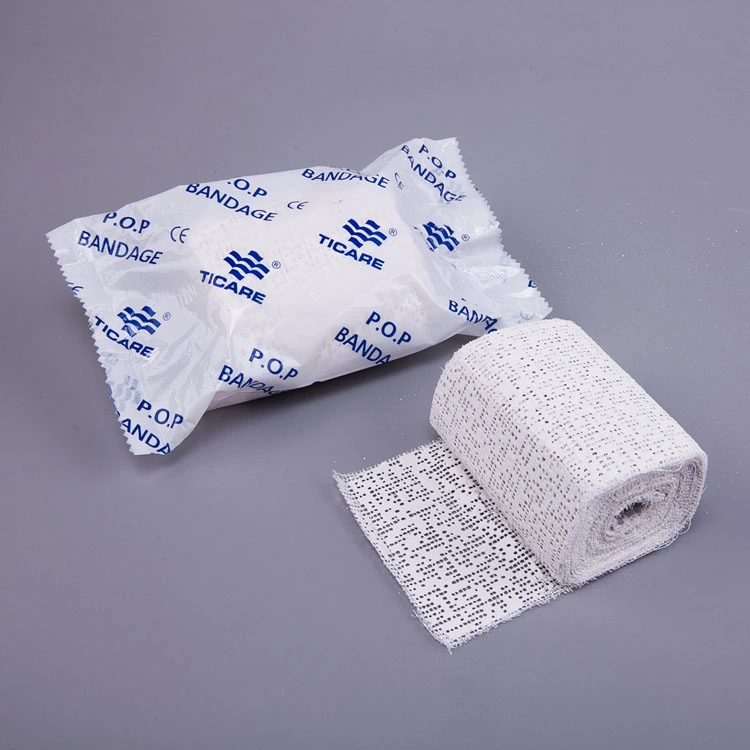 Orthopedic 6 Inch Medical Pop Plaster of Paris Bandage for Fracture