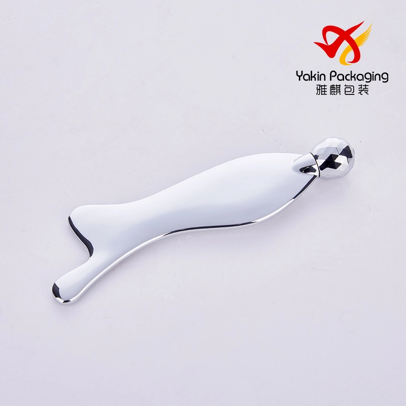 Fish Type Scraping Stainless Steel Facial Massage Tools Metal Gua Sha for Face and Body