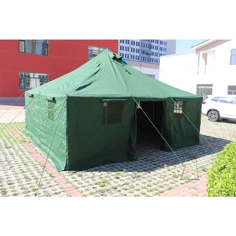 Carpa impermeable de fábrica del Ejército de estilo militar estilo carpa de 10-50 personas