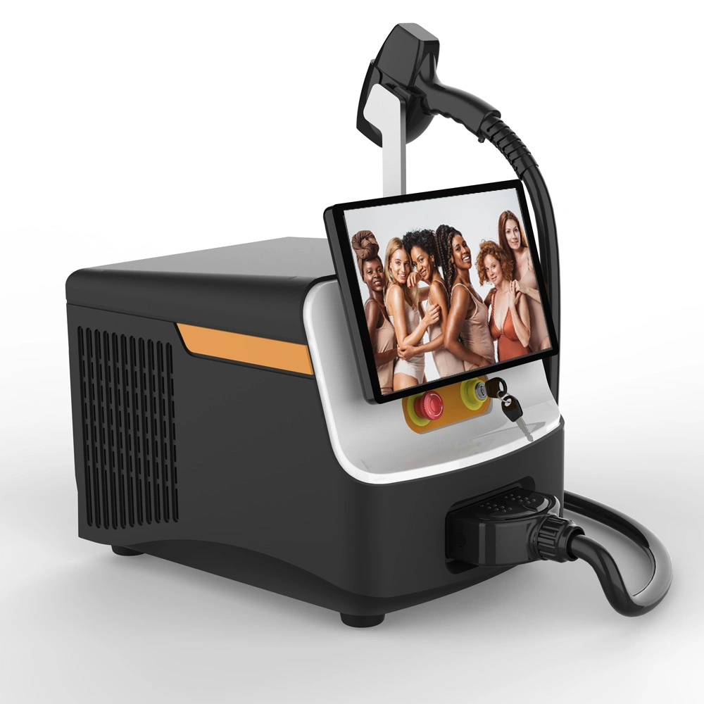 New Laser Hair Removal 100 Million Shot Optical Fiber Laser Diodo 808 Diode Laser Epilation Machine Coupled 808nm Cosmetics Device