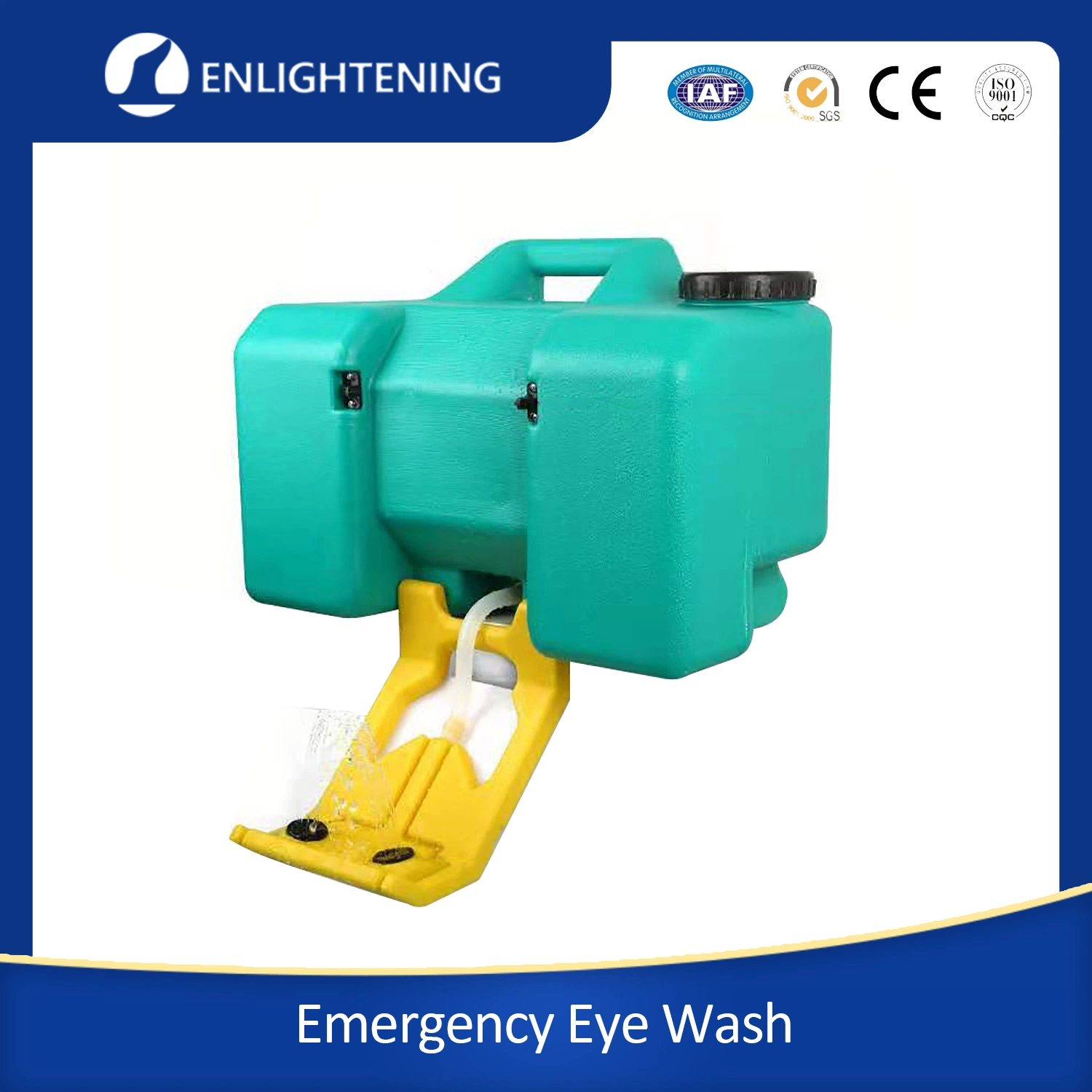 Durable Effective Portable Safety Emergency Eye Wash for Lab and Hospital